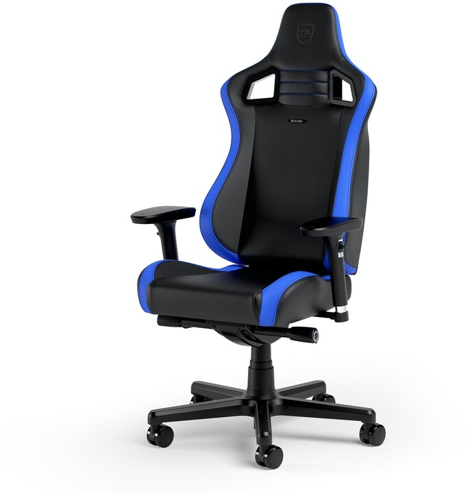 Столче за игра Noblechairs EPIC Compact, црна / сина