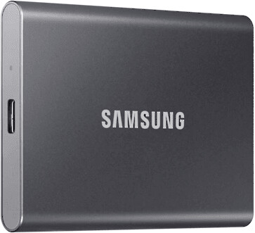 Disk Samsung T7, 2TB, i hirtë