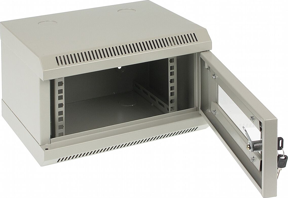 Ѕиден кабинет Delta R10 4U, 10", длабочина 280mm, сив