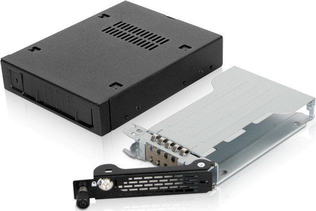 Sirtar disku ICY DOCK MB491TKL-B, për 2.5", pa ventilator, i zi