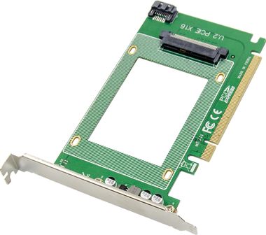 Adapter SSD ProXtend PCIe X16 U.2 SFF8639, 2.5" SATA, i zi