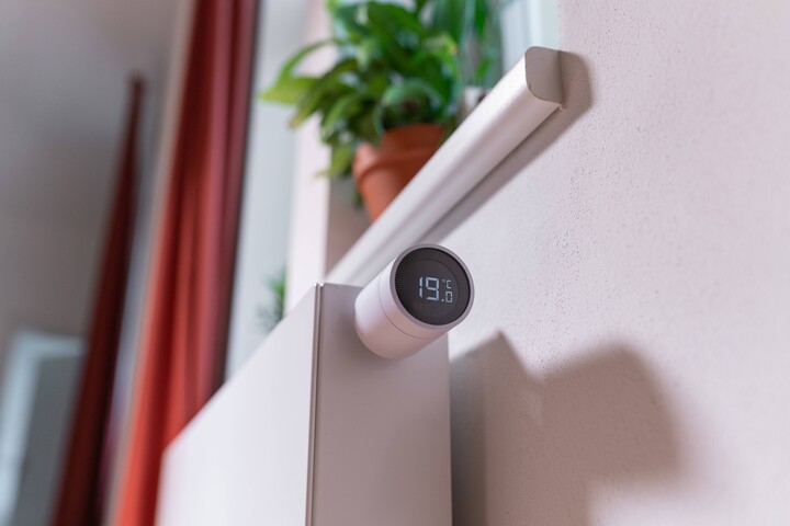 Kokë termostatike Tesla Smart, termoelement wireless