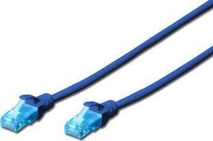 Kabllo Digitus Patch-cord, UTP, Cat. 5e, 7m, e kaltër