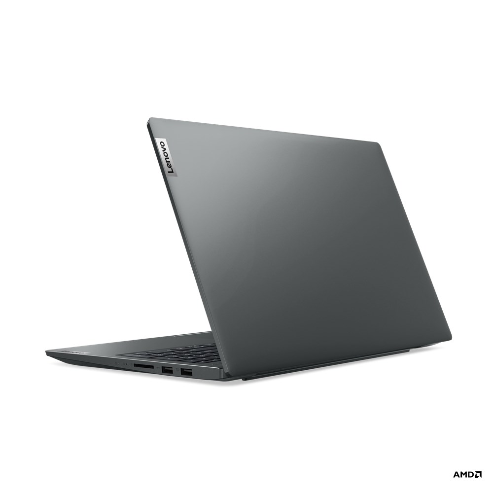 Лаптоп Lenovo IdeaPad 5, 15.6", AMD Ryzen 5 5625U, 16 GB RAM, 512 GB SSD, сив