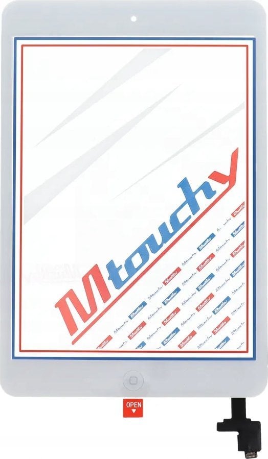 Комплет за поправка MUSTTBY за iPad Mini 2, екран на допир и копче Home, бел