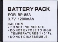 Батерија за фотоапарат Samsung BP85A, 1200mAh, литиум-јонска