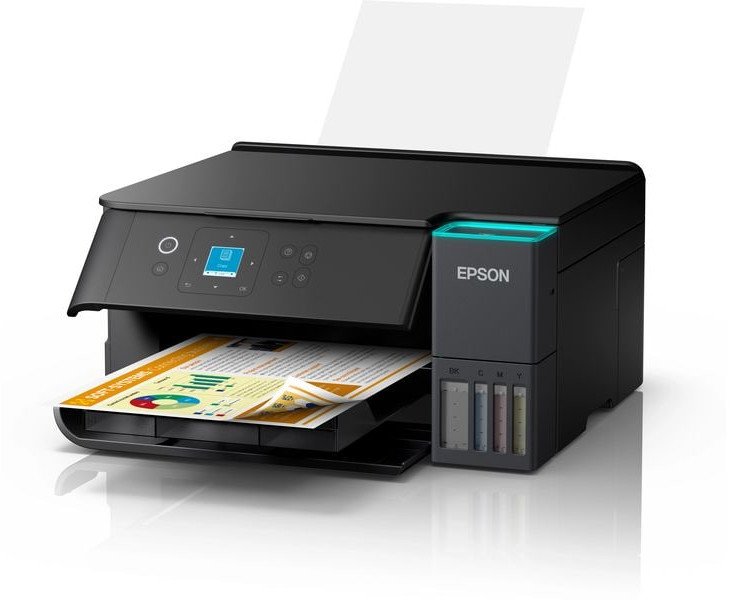 Мултифункционален печатач Epson EcoTank ET-2950, инкџет, A4, Wi-Fi, црн
