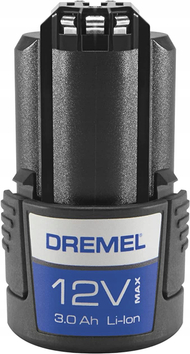 Bateri për vegël Dremel, 12V Li Ion, 3Ah, e zezë