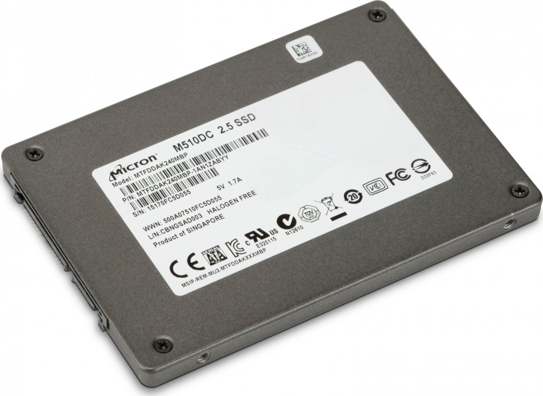 SSD диск HP Enterprise Class . 480GB, 2.5" SATA III
