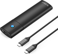 Kuti e jashtme SSD Orico PWDM2 G2, M.2 NVMe SATA, USB C 10Gbps, e zezë