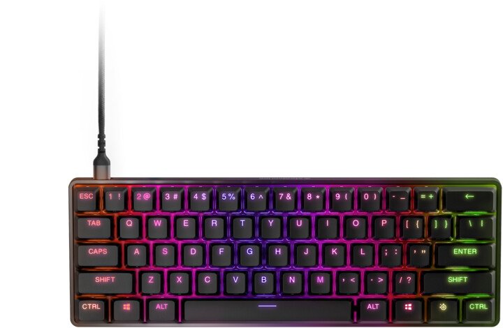 Tastierë SteelSeries Apex 9 Mini, OptiPoint, US, e zezë