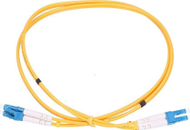 Kabllo Patchcord ExtraLink Fiber Optic, LC/UPC - LC/UPC, 1m, e verdhë