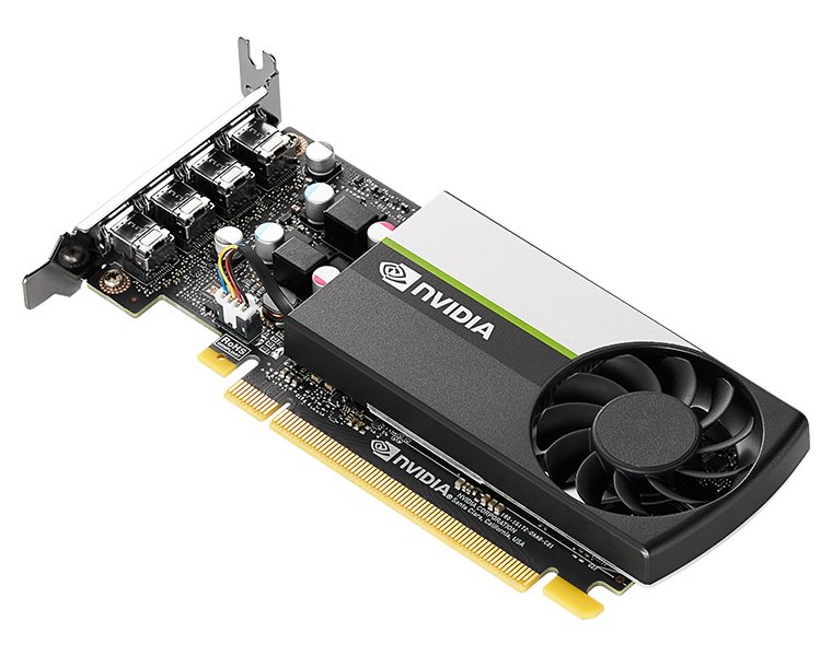 Kartelë grafike PNY VCNT1000-8GB-PB, NVIDIA T1000, 8GB GDDR6, e zezë 