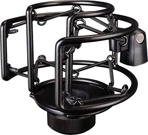 Mikrofon kondensator Takstar PC-K750, profesional, me pop filter dhe shock mount, i zi