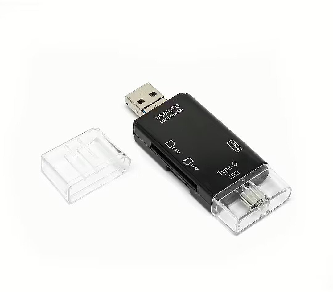 Lexues kartelash RoGer OTG, USB C USB microUSB, SD TF, USB 2.0, i zi