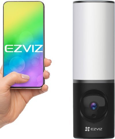 Kamerë sigurie IP Ezviz LC3 Floodlight, WiFi, pamje nate 10m, e zezë