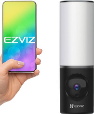 Kamerë sigurie IP Ezviz LC3 Floodlight, WiFi, pamje nate 10m, e zezë