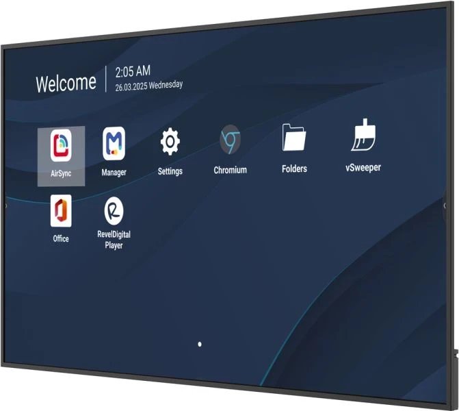Ekran profesional Viewsonic Wireless Display 86", 4K, digital signage, i zi