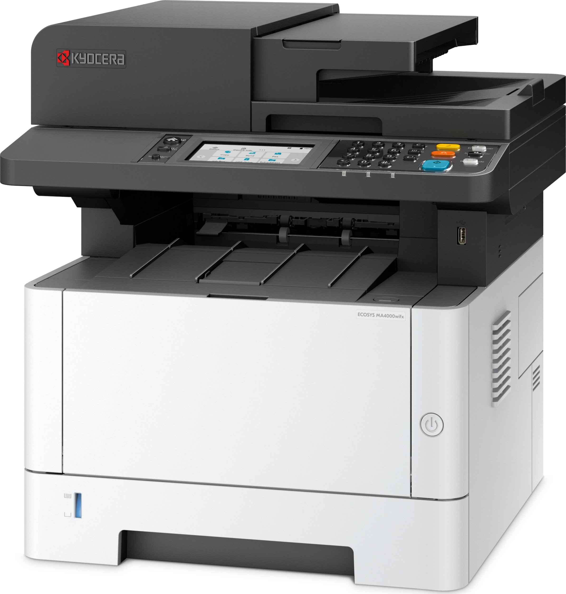 Printer lazer KYOCERA ECOSYS MA4000wifx, A4, 40 fletë në minutë, Wi-Fi, i bardhë