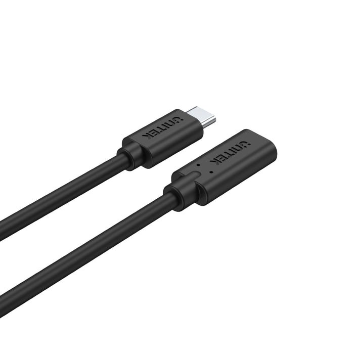Kabllo Unitek, USB C / USB C, 1.5m, e zezë