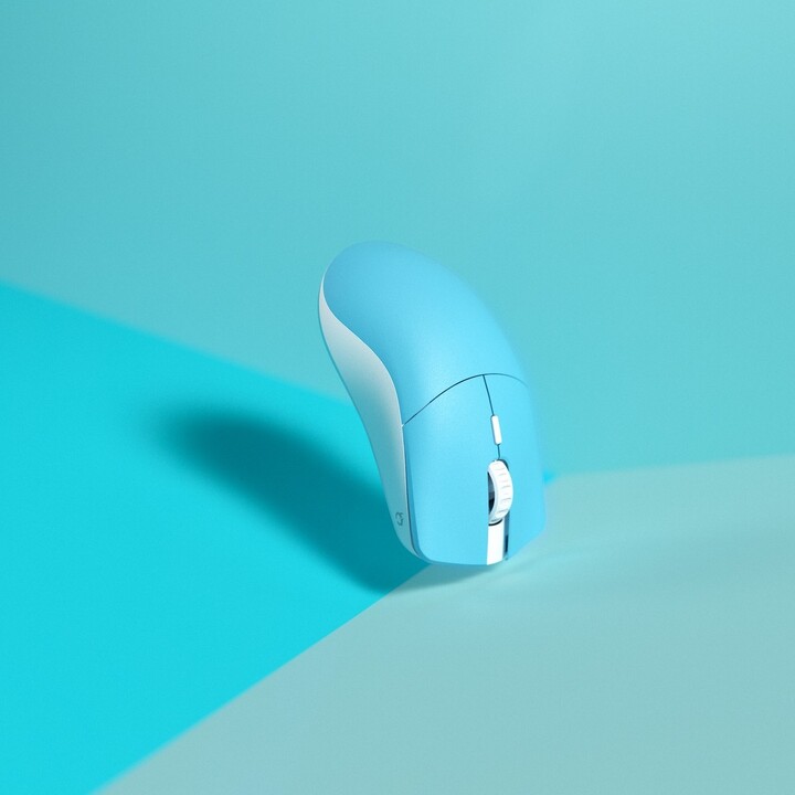Maus Glorious Model O Pro Wireless, Blue Lynx
