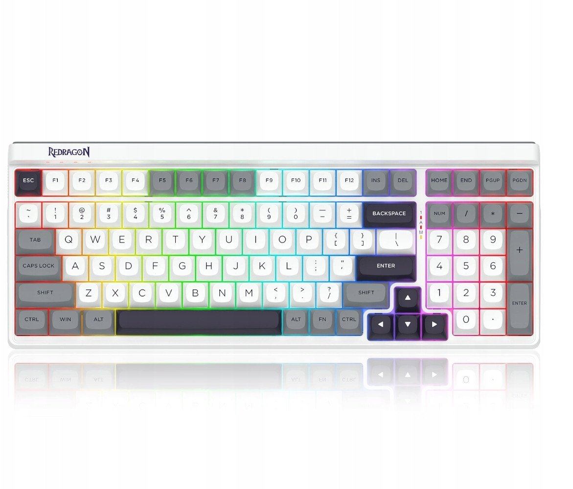 Tastierë mekanike Redragon K656 PRO, wireless 3 moda, RGB, 100 taste