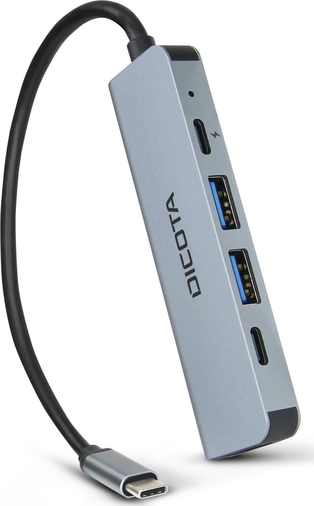 Hub USB Dicota USB C 5 in 1, HDMI 4K, PD 100W, argjend