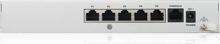 Firewall harduerik Zyxel USGFLEX50H, portë 10 Gbps, PoE+, i zi