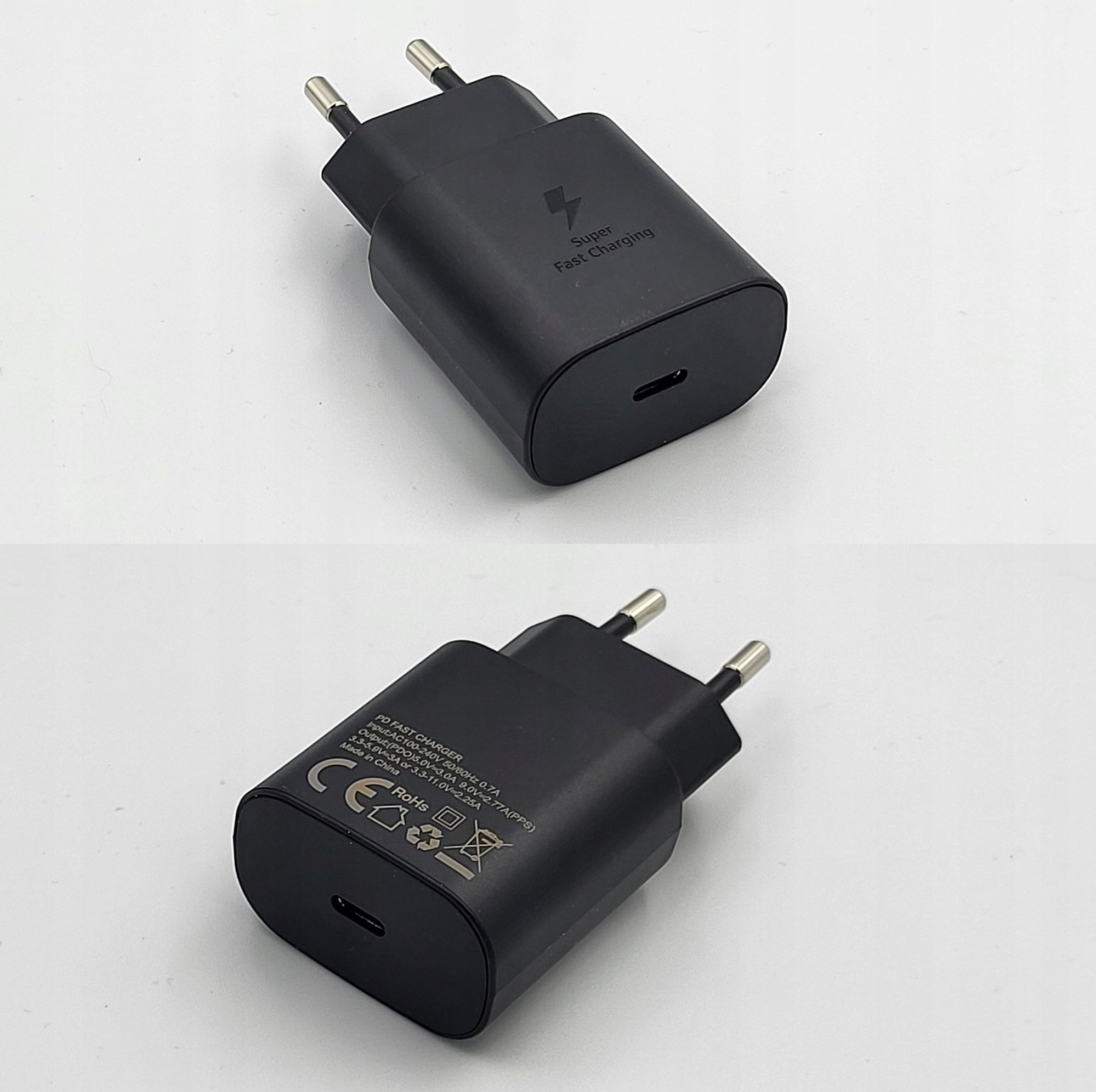 Karikues USB-C Samsung Original 25W, Power Delivery 3.0, me kabllo, i zi