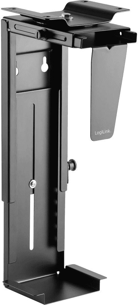 Mbajtëse kompjuteri LogiLink EO0005, montim nën tavolinë, rrotullim 360°, e zezë
