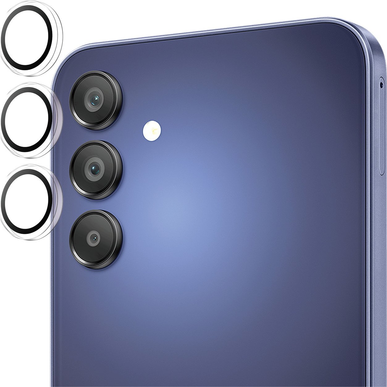 Заштитно стакло за леќи PanzerGlass Hoops, за Samsung Galaxy A16, проѕирно стакло