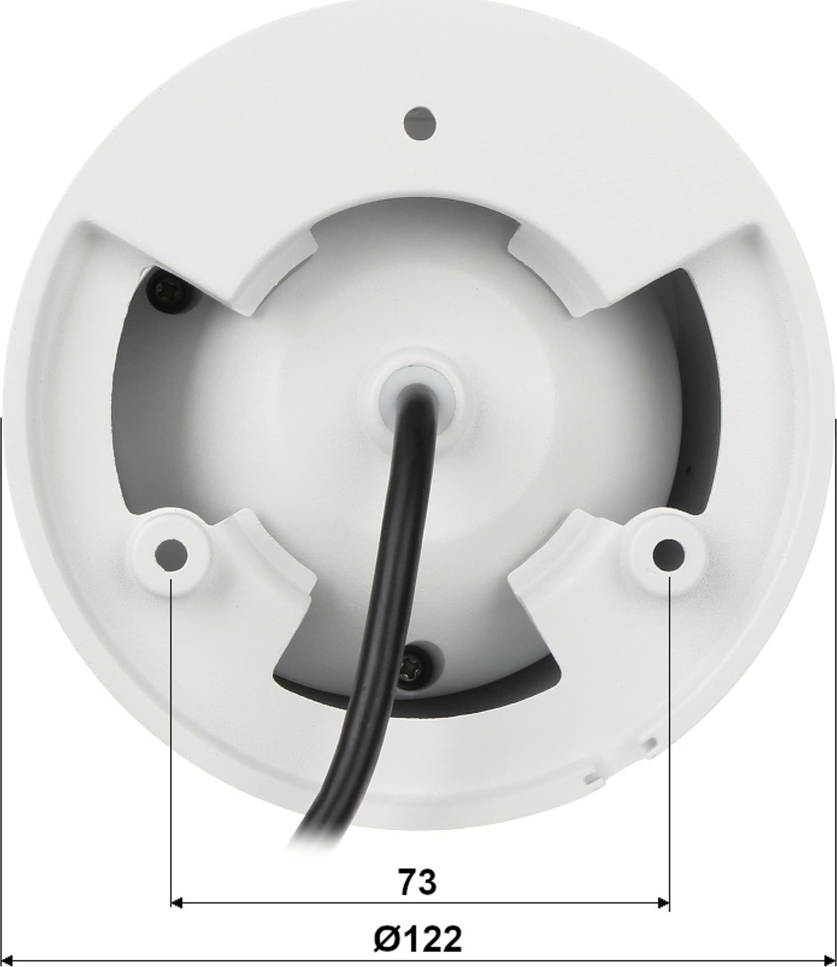 Kамера за безбедност Dahua HAC-HDW1801T-Z-A-27135-S2, 4K Starlight, моторизирана вариофокална леќа, бела