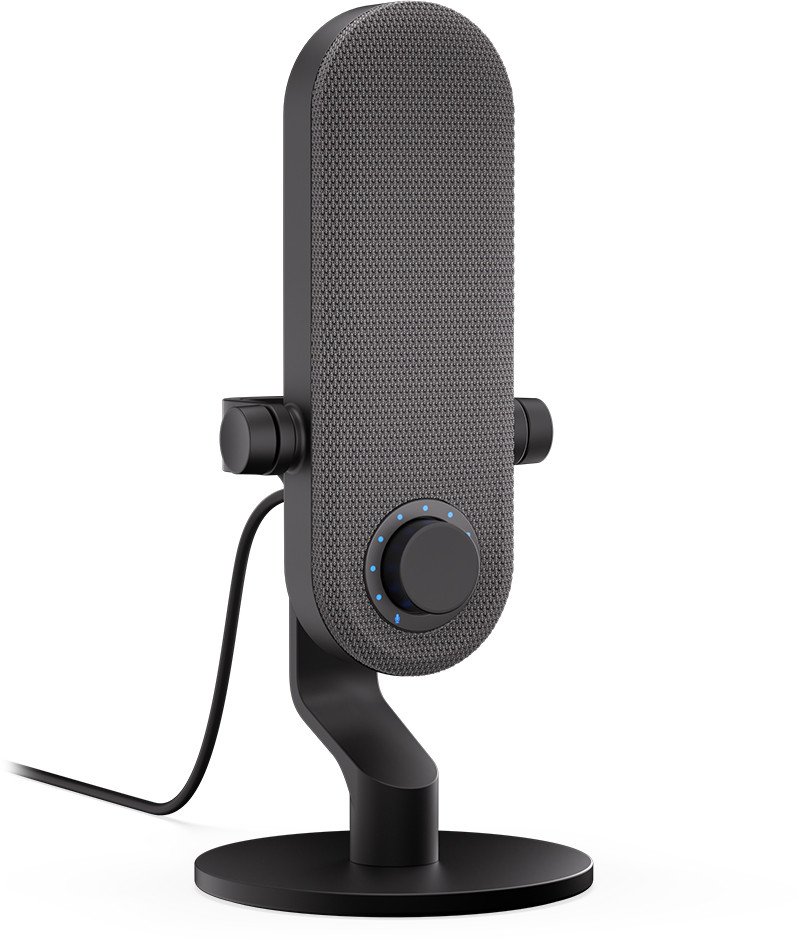 Mikrofon pin KRUX KRXC018, me kapëse, mono, i zi