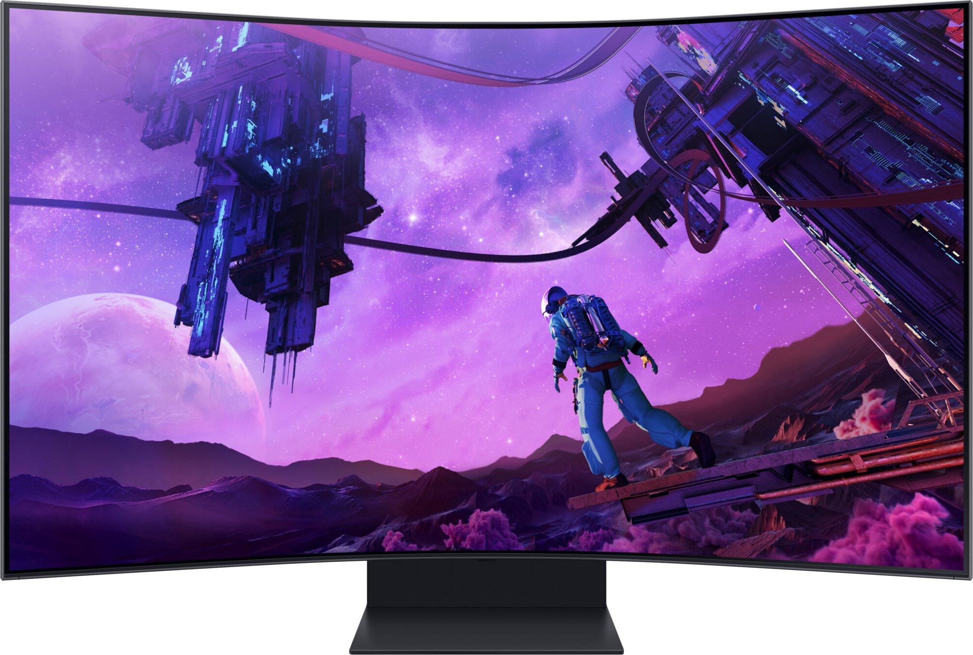 Monitor Samsung Odyssey Ark, 55", VA, 4K UHD, 165Hz, 1ms, i zi