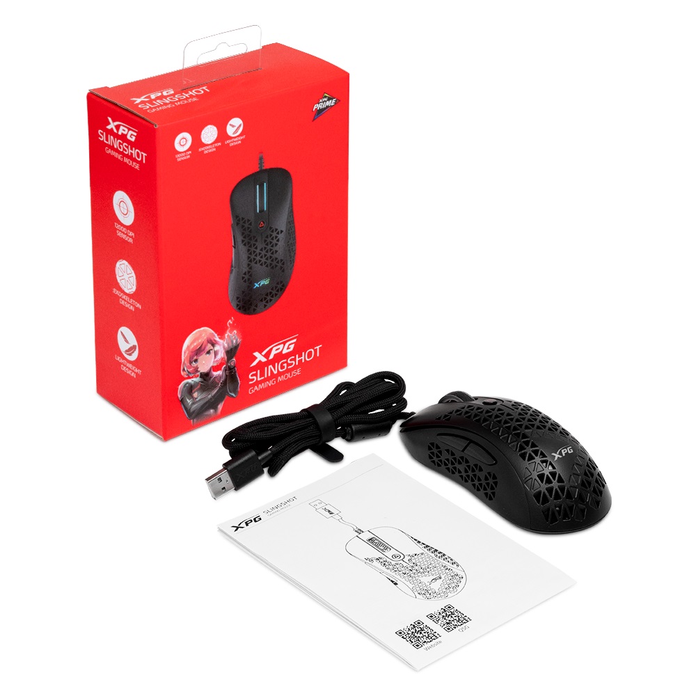 Maus XPG Slingshot, 12000 DPI, PMW 3360, i zi 