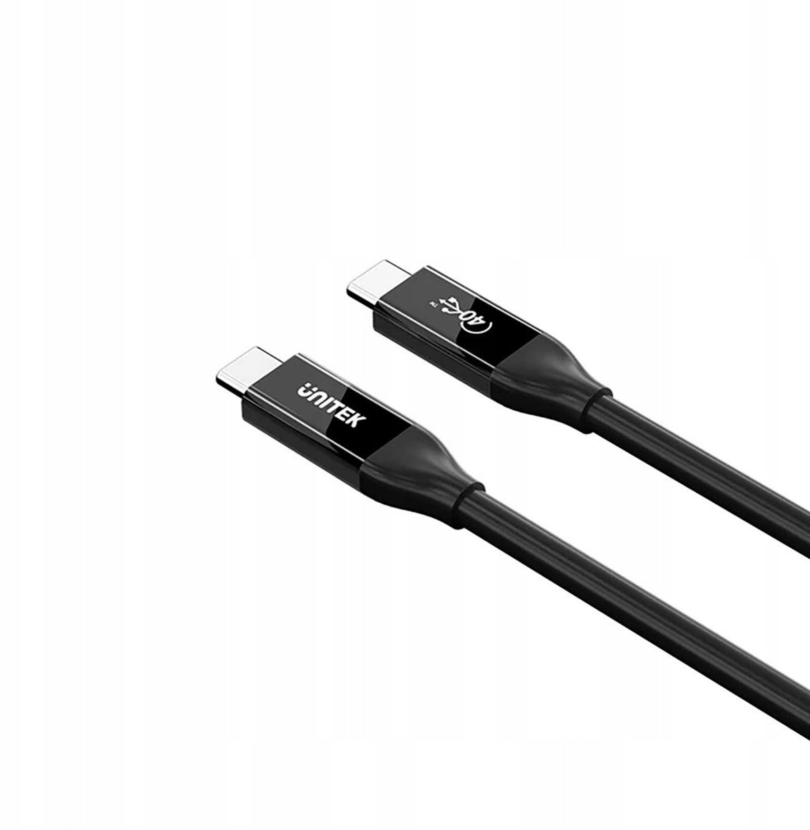 Кабел USB C Unitek USB 4.0, 2m, 100W PD, 40 Gbps, црн