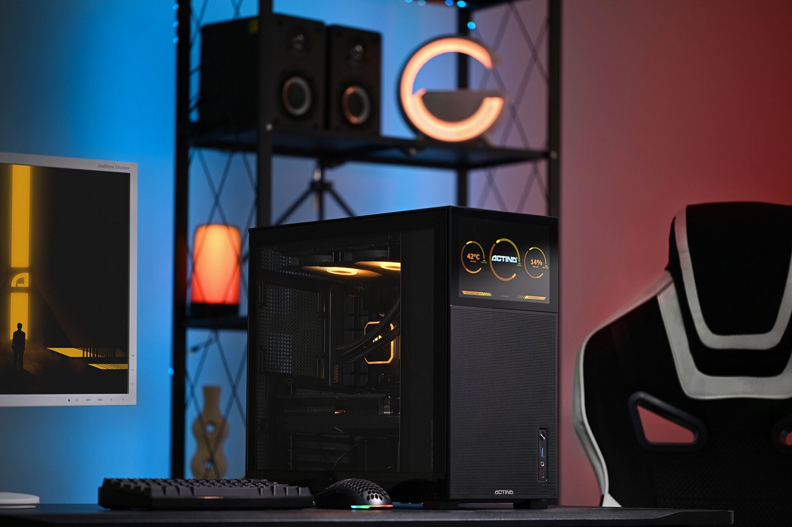 Kompjuter Actina Ryzen 7 7800X3D, 32GB DDR5, 2TB SSD, RTX 4080 SUPER, i zi