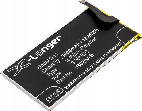 Bateri zëvendësuese X-Longer për Google Pixel 4 XL, Cs-Gpw420Sl, accu