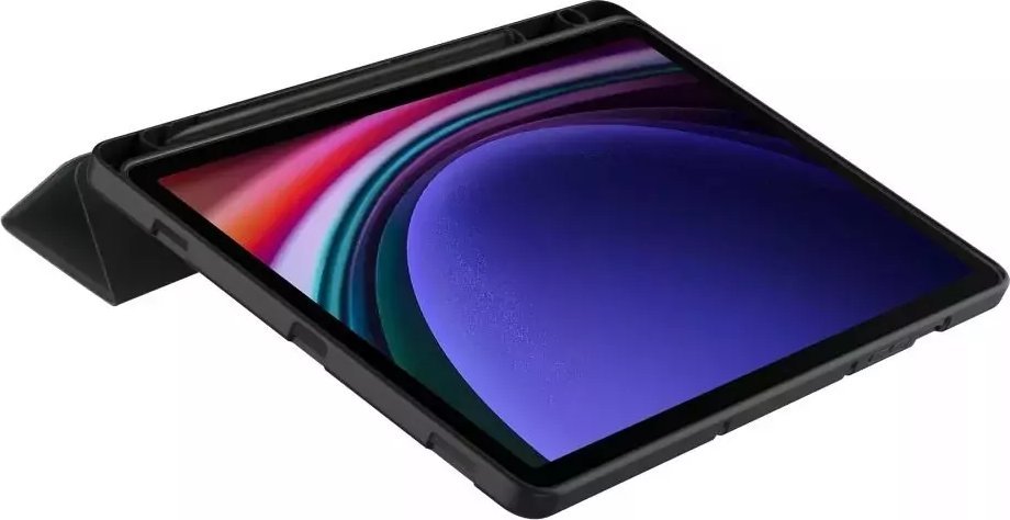 Mbulesë tablet Tech-Protect SmartCase, për Galaxy Tab S9 FE X510 X516B, me hapësirë për S Pen, e zezë