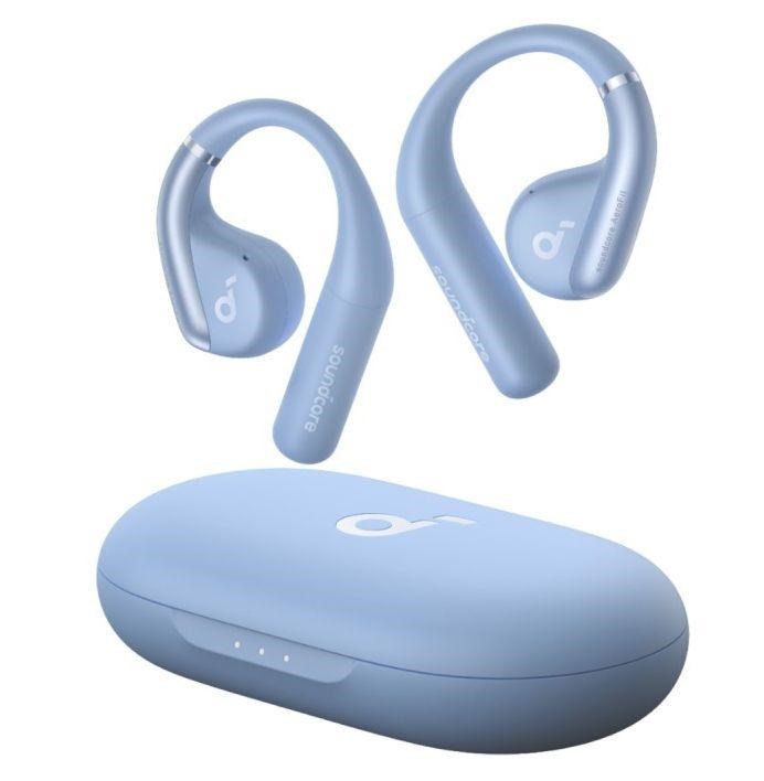 Kufje Soundcore AeroFit Pro Open-Ear, Bluetooth 5.3, të kaltra