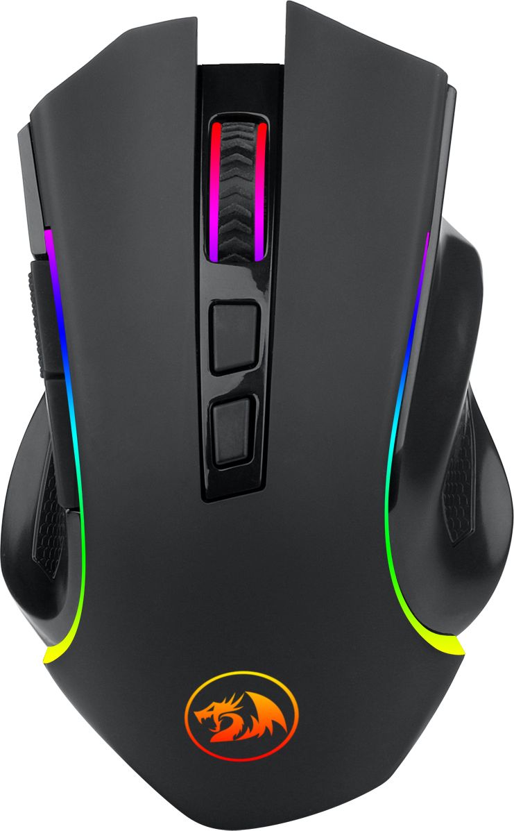 Maus gaming pa tela Redragon, 7200 DPI, RGB, 7 butona programues, i zi