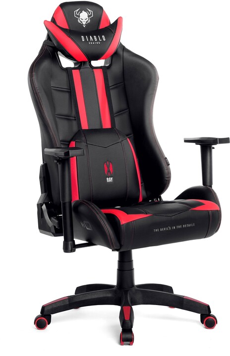 Karrige Diablo X-Ray, e zezë / kuqe