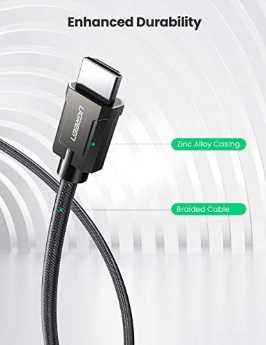 Kabllo Ugreen HDMI - HDMI, 3m, e zezë