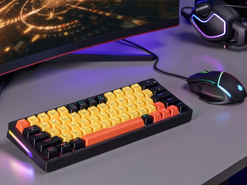 Tastierë mekanike Gaming Tracer GAMEZONE EVO2, USB, RGB, e bardhë