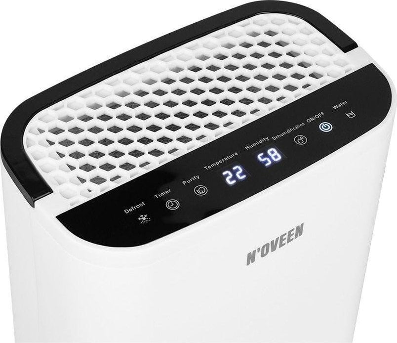 Avullthithës ajri Noveen DH350, depozitë 2.5L, llambë UV, i bardhë