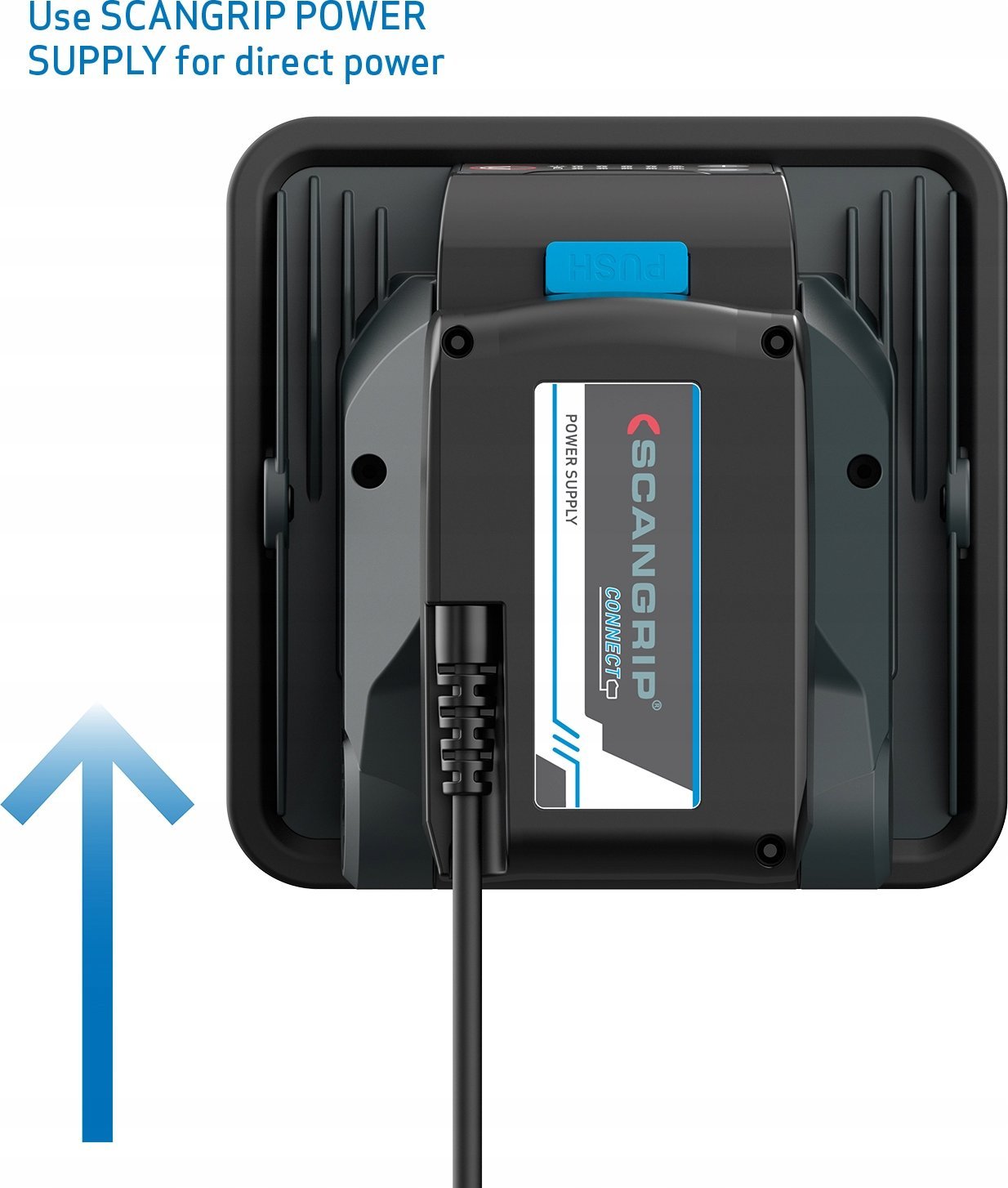 Prozhektor pune LED Scangrip CONNECT NOVA 2, 2000 lumen, COB LED, i zi