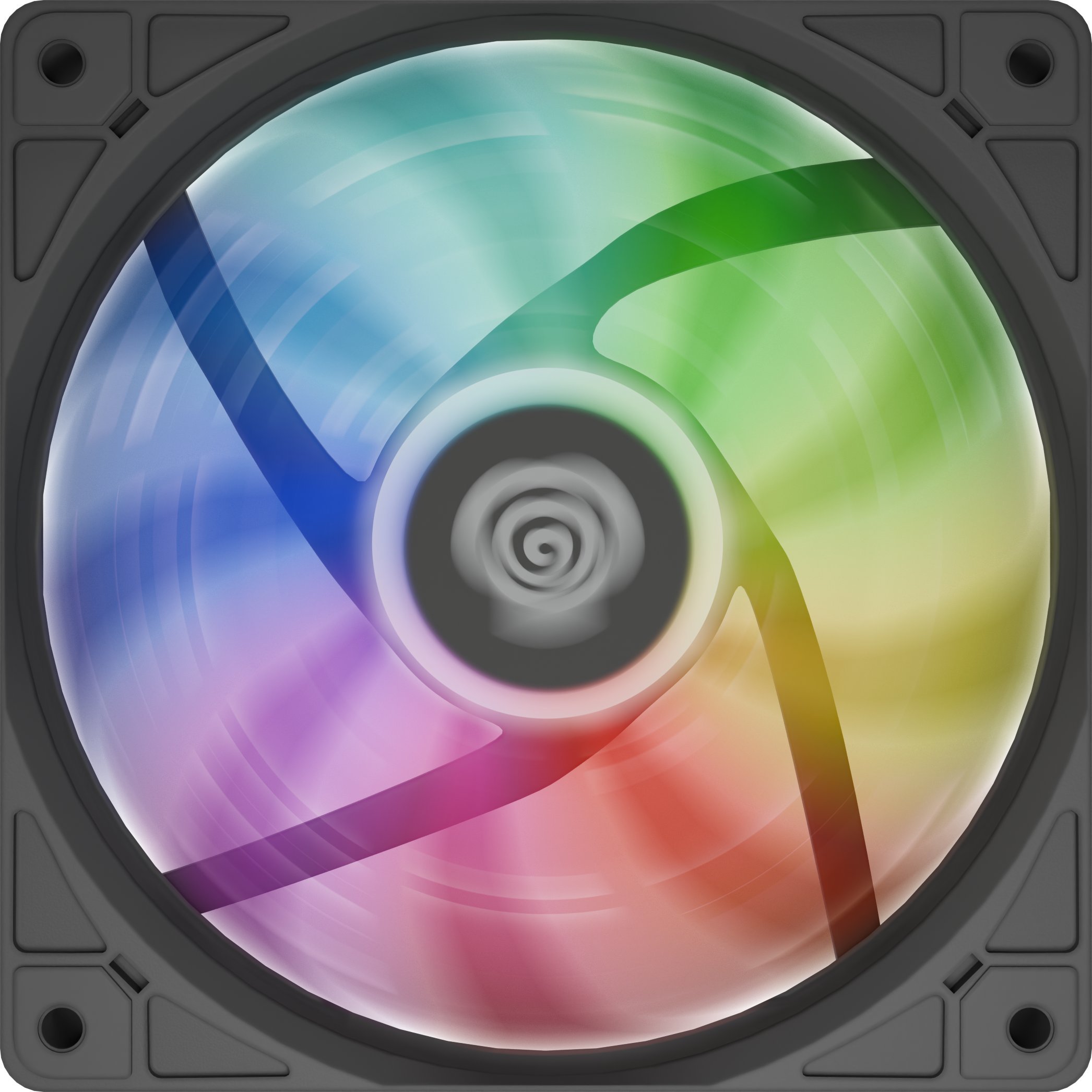 Ventilator për kasë Genesis Oxal 120, 120mm, ARGB, i zi