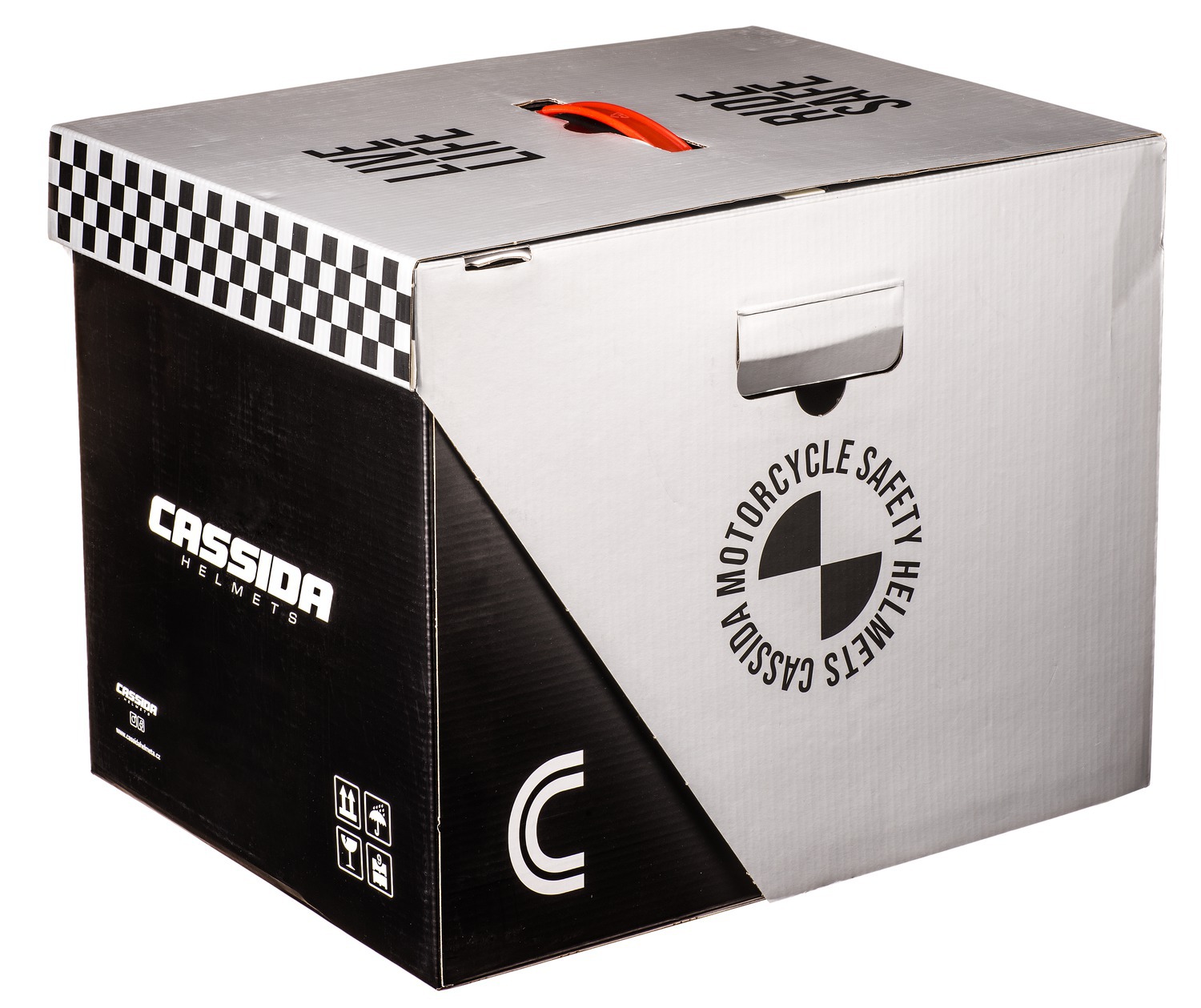 Kaskë moto CASSIDA Modulo 2.1 Compass, touring flip up, e verdhë neon e zezë