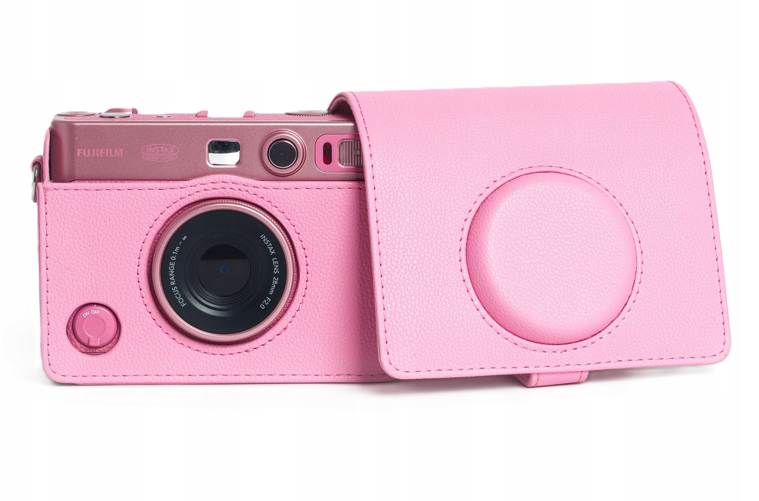Çantë mbrojtëse Loveinstant për Fujifilm Instax Mini Evo, pouch, rozë
