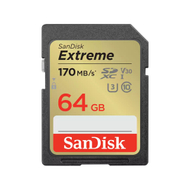 Kartë e memories SanDisk Extreme, SDXC, 64 GB, Class 10